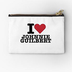 i heart johnnie guilbert Zipper Pouch