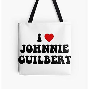 I Heart Johnnie Guilbert All Over Print Tote Bag
