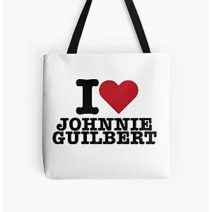 i heart johnnie guilbert All Over Print Tote Bag