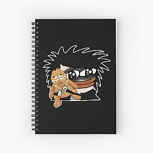 Johnnie Guilbert and Garfelius emoji Spiral Notebook