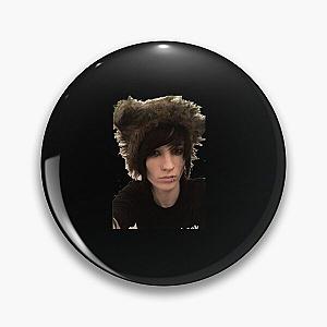 Emo boy rawring 20s Johnnie Guilbert Pin