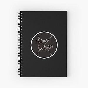 Johnnie guilbert name bubble  Spiral Notebook