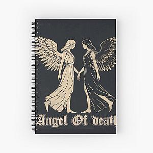 Angel of Death: A Gothic Tribute to Johnnie Guilbert Spiral Notebook