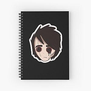 Johnnie guilbert voodoo head Spiral Notebook