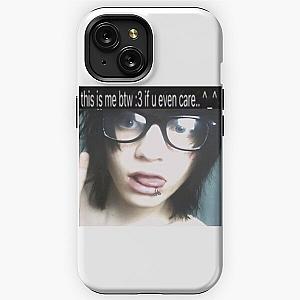 johnnie guilbert me if u even care iPhone Tough Case