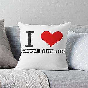 i heart johnnie guilbert Throw Pillow