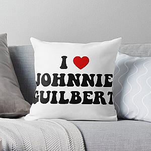 I Heart Johnnie Guilbert Throw Pillow