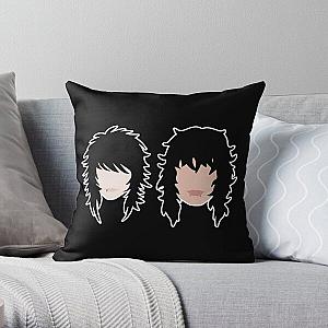 Johnnie Guilbert and Jake Webber Throw Pillow