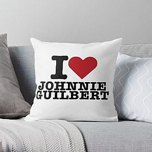 i heart johnnie guilbert Throw Pillow