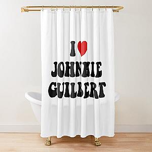 I Heart Johnnie Guilbert Shower Curtain