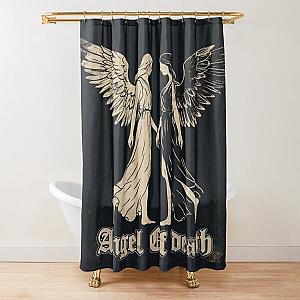 Angel of Death: A Gothic Tribute to Johnnie Guilbert Shower Curtain