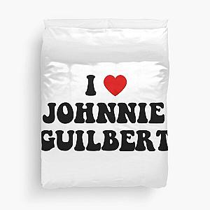 I Heart Johnnie Guilbert Duvet Cover