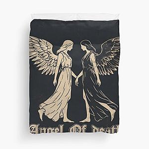 Angel of Death: A Gothic Tribute to Johnnie Guilbert Duvet Cover