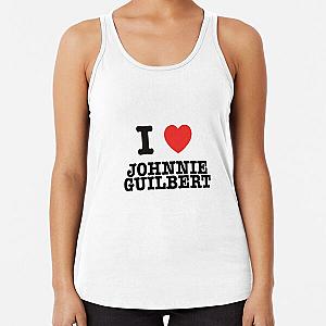 I HEART JOHNNIE GUILBERT Racerback Tank Top