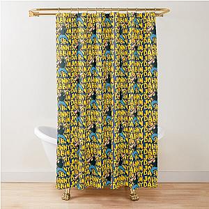 Johnny Bravo Dabbin Shower Curtain