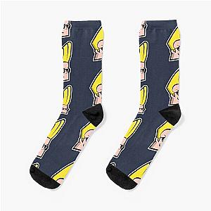 Johnny Bravo face. Birthday party gifts Socks