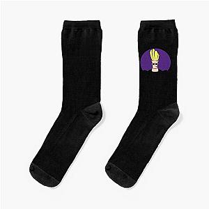 Johnny Bravo Portrait Socks