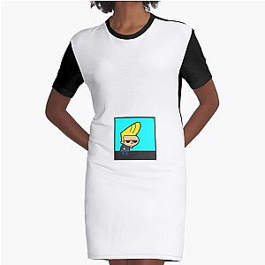 johnny bravo Graphic T-Shirt Dress