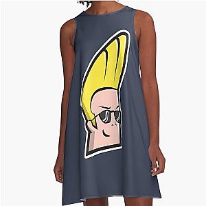 Johnny Bravo face. Birthday party gifts A-Line Dress