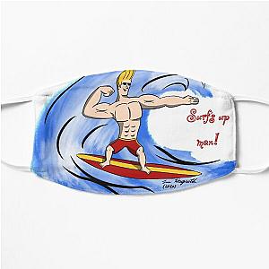 Surf’s up with Johnny Bravo Flat Mask