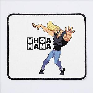 Johnny bravo cartoon network 90´s anime whoa mama Mouse Pad