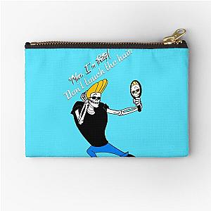 Johnny Bravo skeleton  Zipper Pouch