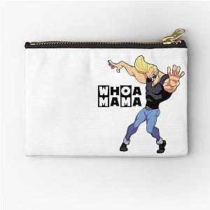 Johnny bravo cartoon network 90´s anime whoa mama Zipper Pouch