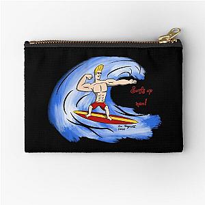 Surf’s up with Johnny Bravo Zipper Pouch