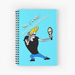 Johnny Bravo skeleton  Spiral Notebook