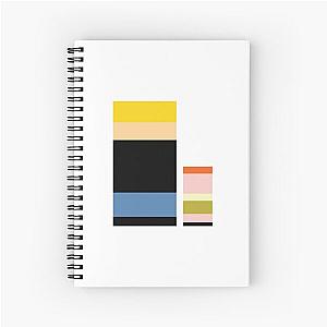 Minimalist Johnny Bravo Spiral Notebook