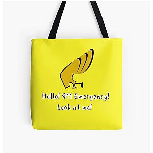 As handsome as Johnny Bravo! All Over Print Tote Bag