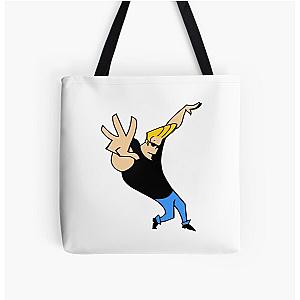 Johnny Bravo All Over Print Tote Bag