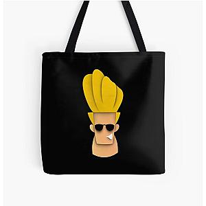 Johnny Bravo Shirt All Over Print Tote Bag