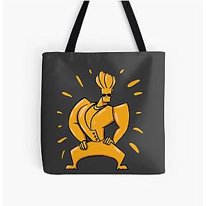 Golden Johnny Bravo™ All Over Print Tote Bag