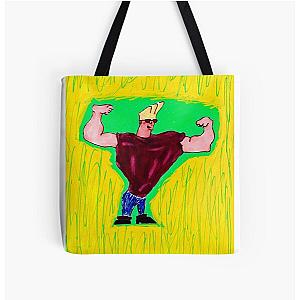 Johnny Bravo All Over Print Tote Bag