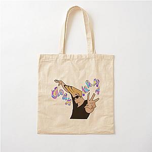 Johnny Bravo Cotton Tote Bag