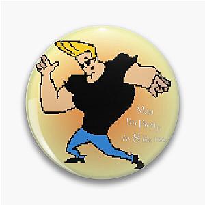 Johnny Bravo 8 bit Pin