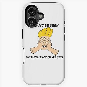 Johnny Bravo I can’t be seen without my glasses iPhone Tough Case