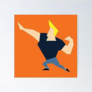 Minimalist Johnny Bravo Poster