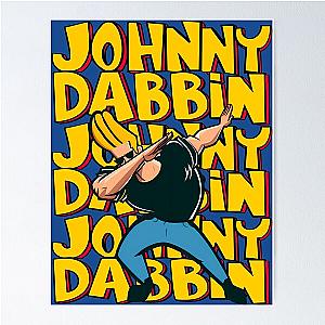 Johnny Bravo Dabbin Poster