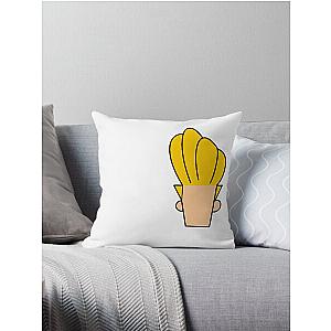 90s cartoon Johnny Bravo Throw Pillow