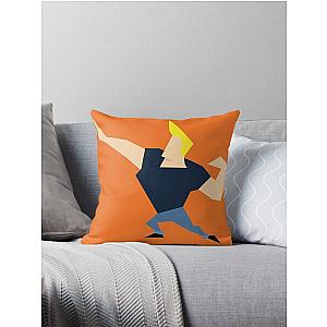 Minimalist Johnny Bravo Throw Pillow