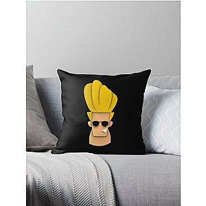 Johnny Bravo Shirt Throw Pillow