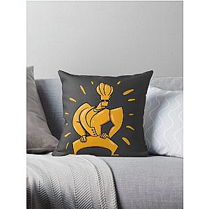 Golden Johnny Bravo™ Throw Pillow