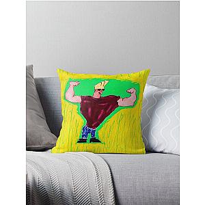 Johnny Bravo Throw Pillow