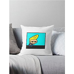 johnny bravo Throw Pillow