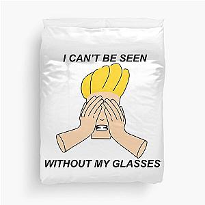 Johnny Bravo I can’t be seen without my glasses Duvet Cover