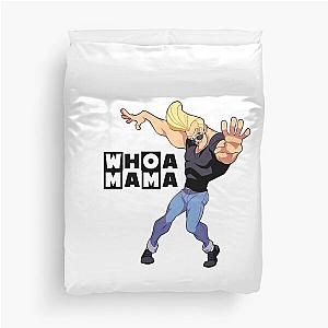 Johnny bravo cartoon network 90´s anime whoa mama Duvet Cover