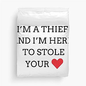 "I'm a thief... "- Johnny Bravo Duvet Cover