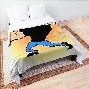 Johnny Bravo 8 bit Comforter